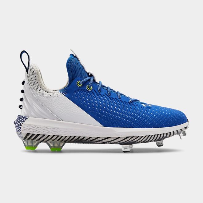 Under Armour Harper 5 Low ST - Panske Baseballová Obuv - Kráľovská Modrá/Biele